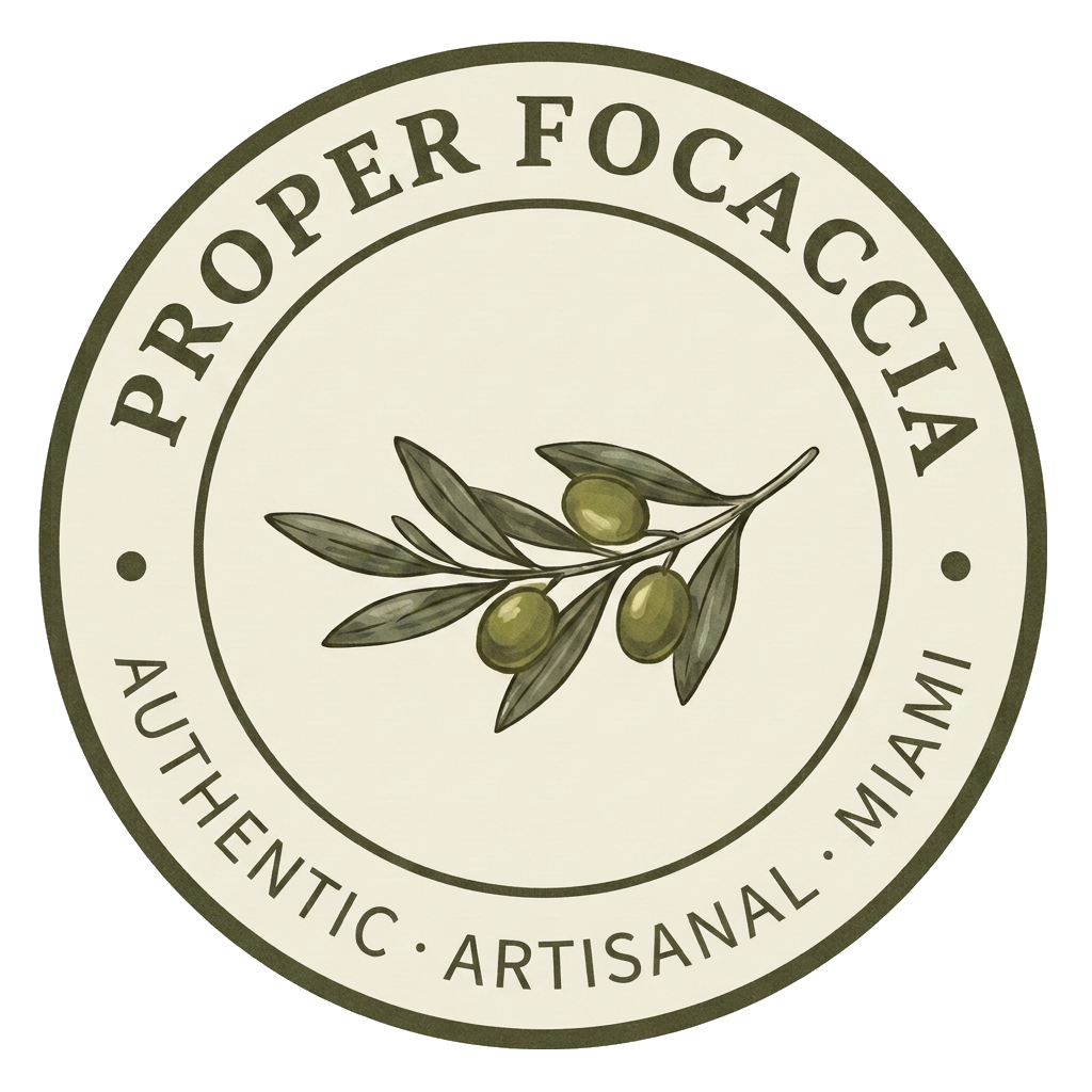 Proper Focaccia — Authentic, Artisanal, Miami